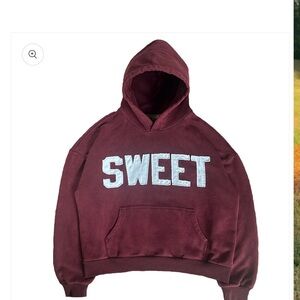 Maroon SWEET HAT COMPANY Hoodie
